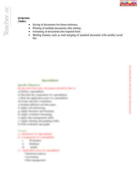 Comp Studies Notes Form One 的图像结果