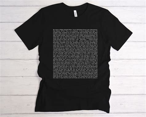 Walter White Shirt Breaking Bad Shirt Heisenberg Shirt Walt Shirt ...