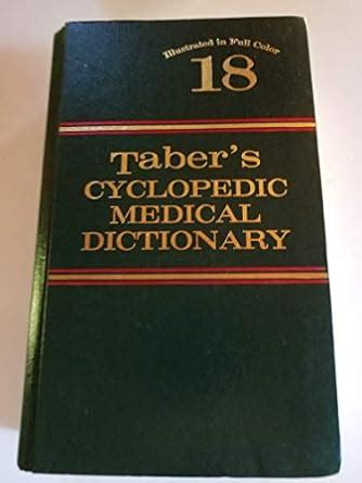 Buy Taber's Cyclopedic Medical Dictionary Book Online at Low Prices in ...