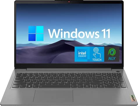 Lenovo Touchscreen 15.6/in IdeaPad 3 Laptop, Full HD IPS Display, Intel ...