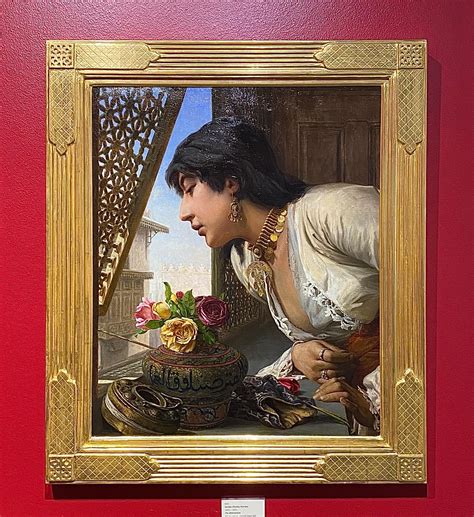 Walter Charles Horsley - The Distraction, Late 19th Century Oil Painting, Orientalist For Sale ...