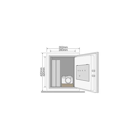 YFM/420/FG2 - Electronic Office Fire Safe Locker Box (Large) – Yale India