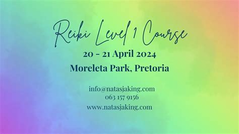 Reiki Level 1 Course - learn Usui Reiki in Pretoria, YogaSteps ...