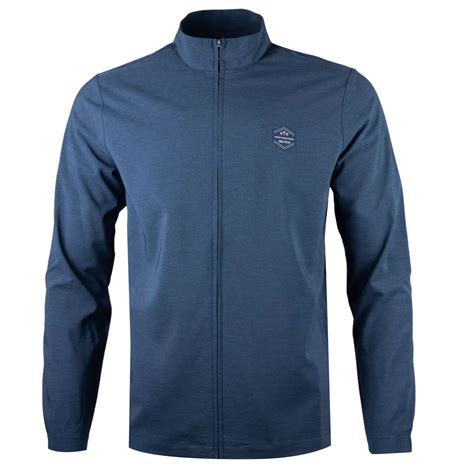 Travis Mathew Star Gazing Full Zip Windproof Jacket Heather Insignia ...