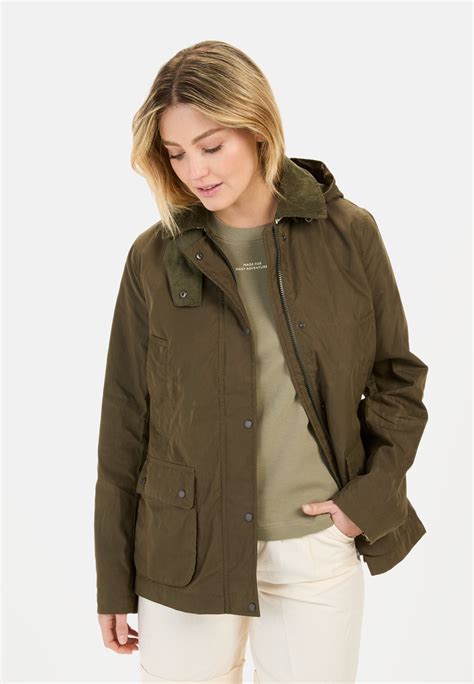 Field jacket for Women in Dark green | camel active