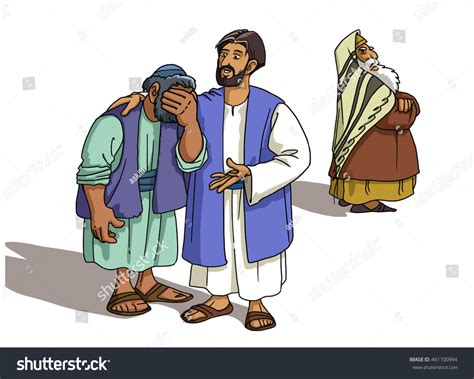 Jesus Christ And The Sinner Stock Photo 461100994 : Shutterstock
