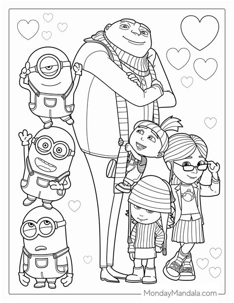 32 Minion Coloring Pages (Free PDF Printables)