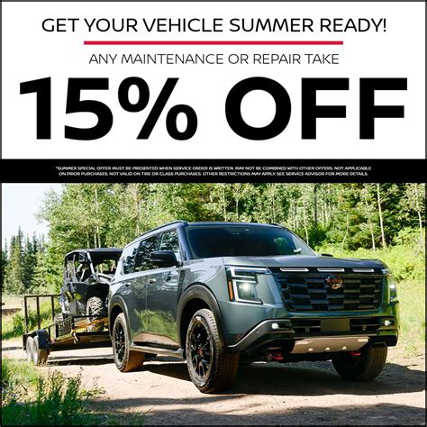 Nissan Service Coupons Fayetteville AR | Springdale | Service Specials