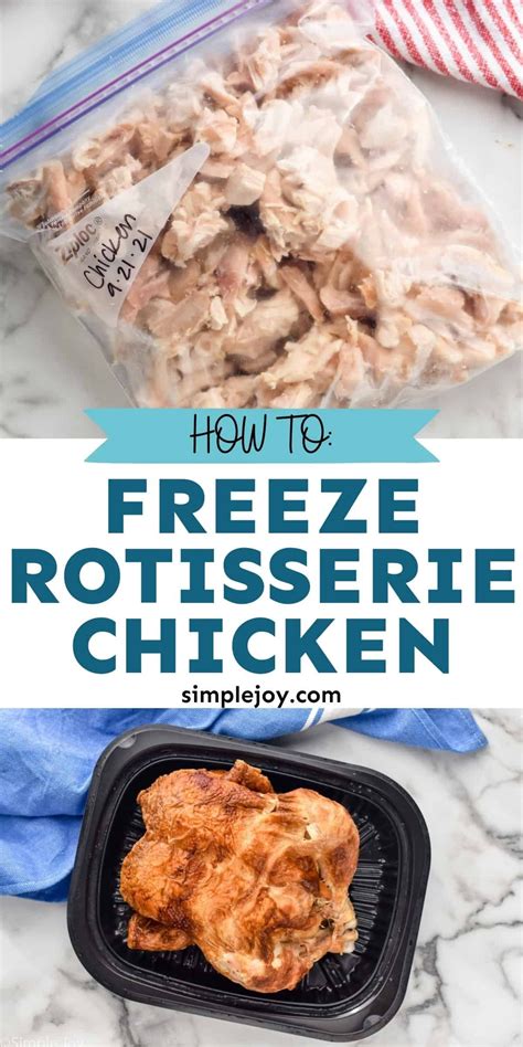 Freezing cooked chicken – Artofit