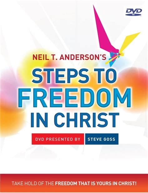 Steps to Freedom in Christ [DVD]: Amazon.co.uk: Anderson, Reverend Neil T: DVD & Blu-ray