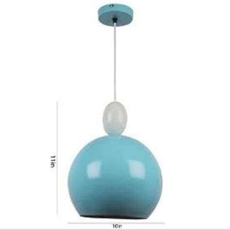 M-06BW-6"-Blue+White Metal Hangings