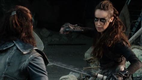 The 100: Lexa vs. Roan