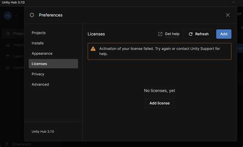 Image result for Unity Hub License