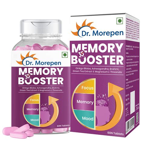 Brain Supplements - Buy Memory Tablets & Mood Tablets - Dr. Morepen ...