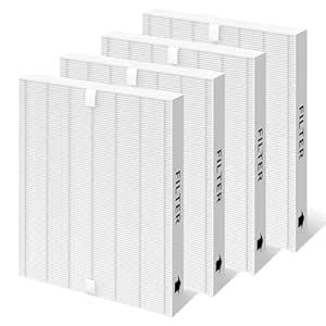 imeccalive 4 Pack AP-1512HH HEPA Replacement Filter for Coway Airmega ...