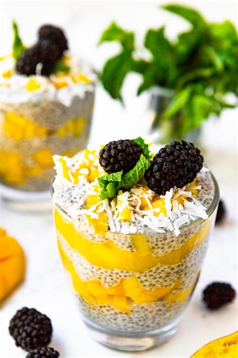 Mango Chia Seed Pudding Recipe - Powered By Mom
