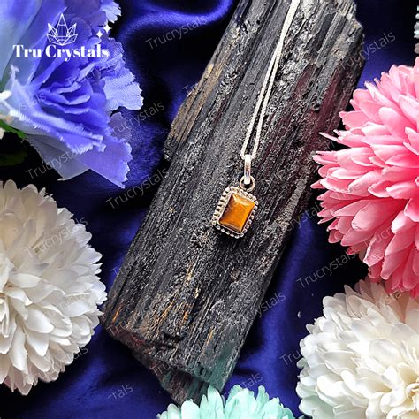 Silver Pendant Necklaces – Trucrystals.in