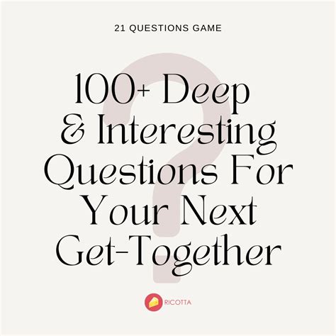 21 Questions Game: 100+ Deep & Freaky Questions To Ask Your Crush