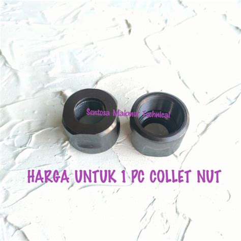 Jual 1/2" 3600H Collet Nut Baut Mur Mata Router Profil Tangan 3612BR ...