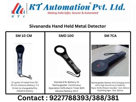 Metal Detector - Hand Held Metal Detector CEIA PD240CB Trader ...