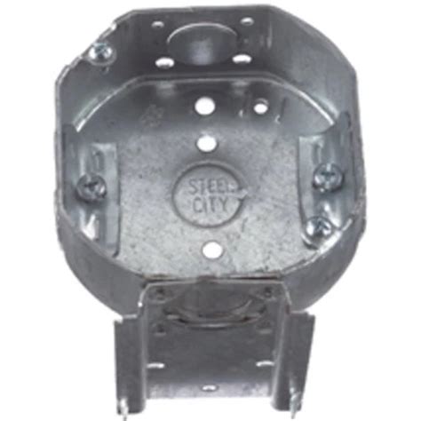 Steel City 54151-NL Outlet Box, Octagon, Drawn Construction, 4-Inch ...