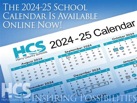 HORRY COUNTY SCHOOLS on LinkedIn: The 2024-2025 School calendar is now ...