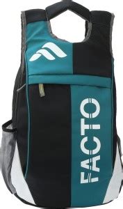 facto boys and girl collage bag school bag backpack 22 L Backpack green ...