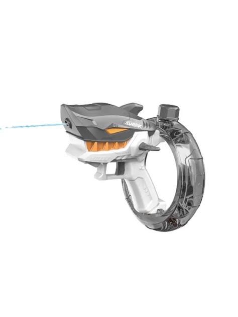 Grey - SharkBlast 3000 - High-Quality Electric Shark Water Gun Pichkari ...