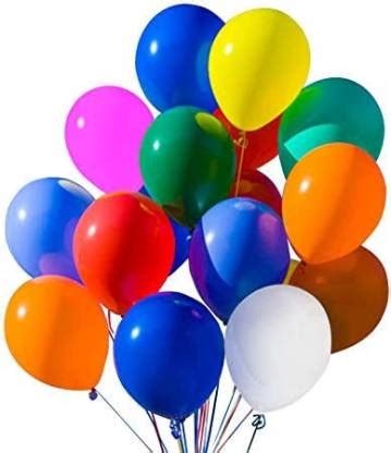Flipkart.com | gorgeous moment Solid MULTICOLOR BALLOONS FOR PARTY ...