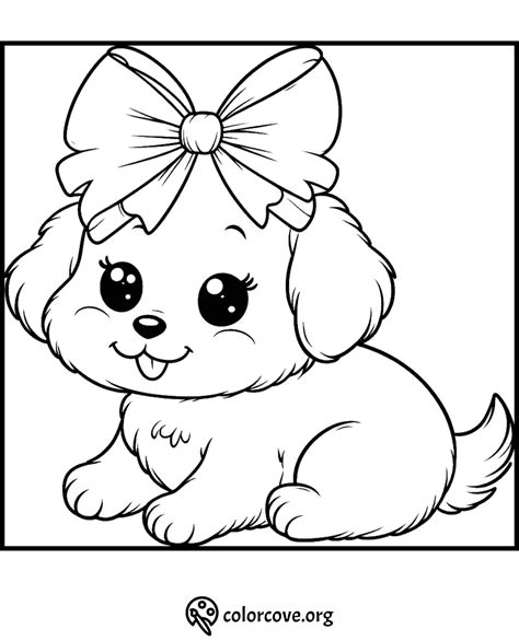 41 Free Cute Puppy Coloring Pages – The Color Cove