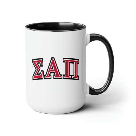 SIGMA ALPHA PI Two-Tone Coffee Mug, 15oz – NSLS Shop