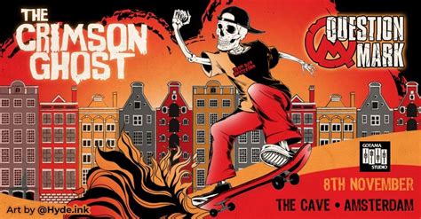 the Crimson Ghost (IT) and Question Mark @Rock Club the Cave , Rock ...