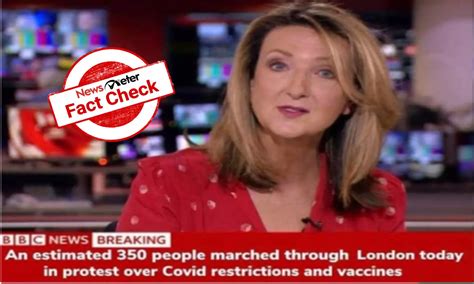 FACT CHECK: BBC did not lie about anti-lockdown march in London