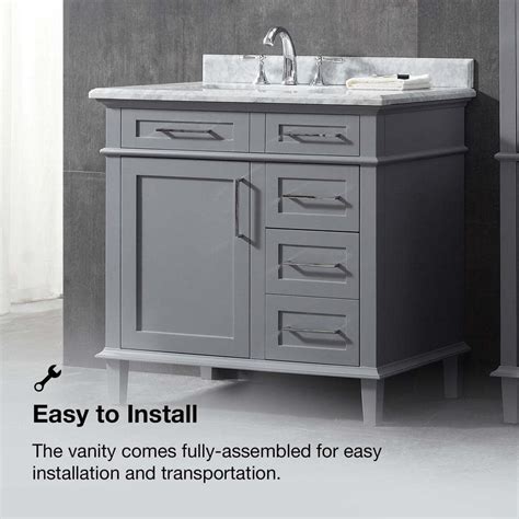 Sonoma 36 in. W x 22 in. D x 34 in. H Single Sink India | Ubuy