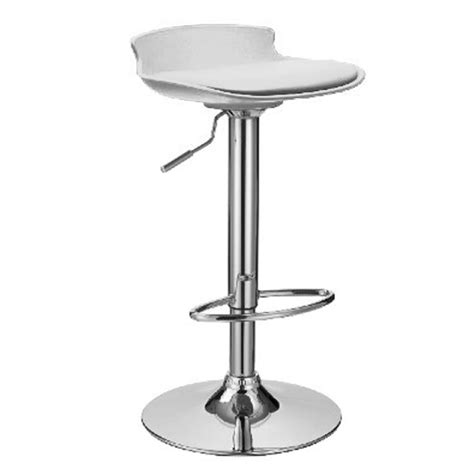 See related image detail. Tekkashop MXBC0365 Simple Design Height Adjustable Bar Stool with PU ...