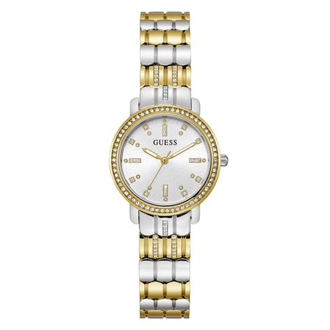 Guess Gb Hayley White Round Quartz Women Watch - GW0612L2 - At JUST WATCHES