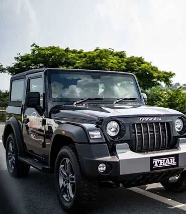 Self Drive Mahindra Thar Hard Top 4WD AT Ptl Car Rental in Delhi