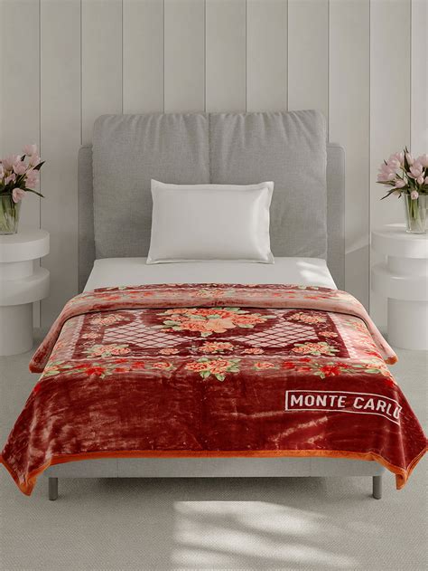 Buy Printed Single Bed 1 Ply Super Soft Blanket for Heavy Winter ...