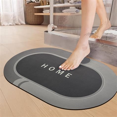 Buy SITTELLA® 1 Piece (3.5mm) Anti-Skid Water Soaking Oval Home Print ...