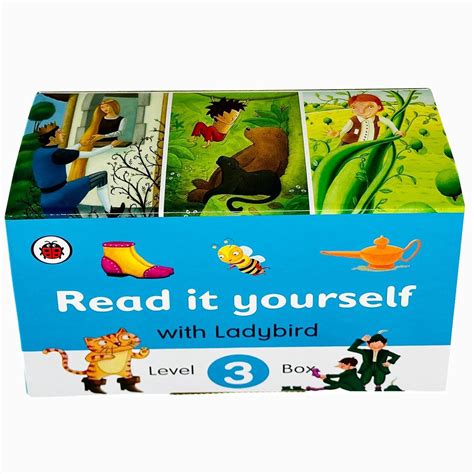 Ladybird Read It Yourself Tuck Box Level 3: 8 Books Box Set (The Elves ...
