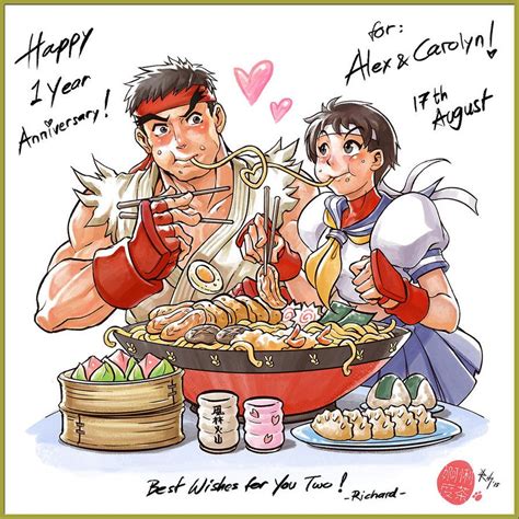 Ryu and Sakura Happy Couple! | Sakura street fighter, Ryu street ...