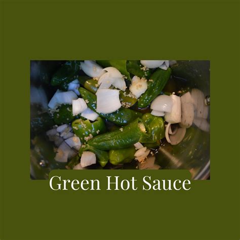 Green Hot Sauce - Food Life Design