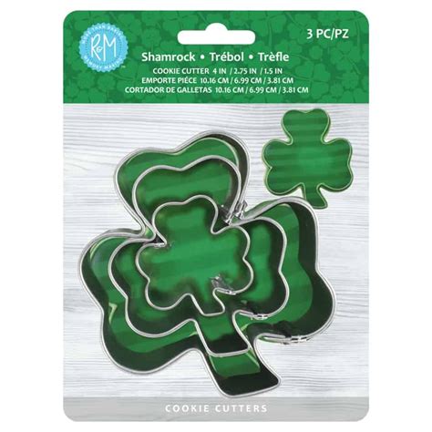 Shamrock Cookie Cutters 3 PC Nested Set | Michaels
