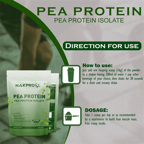 Pea Protein Powder | Best Plant Based Protein Supplement in India ...
