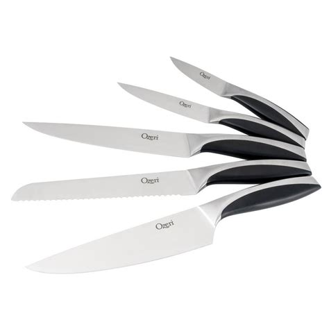 6-Piece Japanese Stainless Steel Knife Block Set | Ubuy India