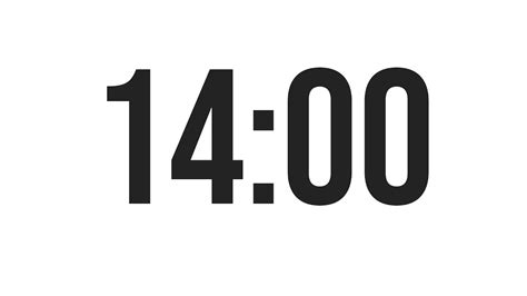 14 MINUTE TIMER - COUNTDOWN TIMER (MINIMAL) - YouTube