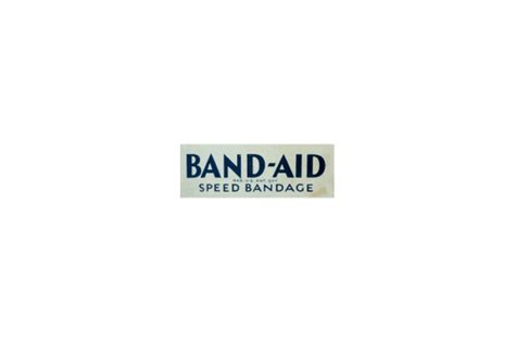 创可贴BandAid logo标志设计含义和品牌历史