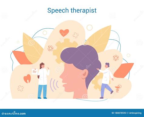 Speech Therapist Logo Sign. Speech Pathologist Symbol. Open Mouth And ...