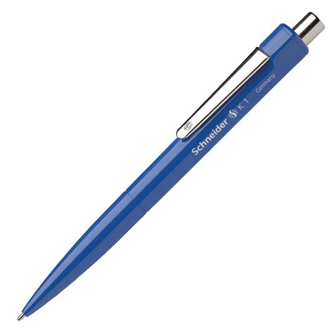 Schneider Writing Instruments Retractable Ballpoint Pen K 1 Blue, M ...