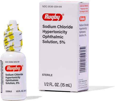 Amazon.com: Muro 128 Solution, Temporary Relief of Corneal Edema, Eye Care, Sodium Chloride ...